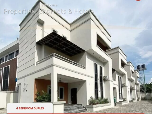 Luxurious 4 bedroom duplex