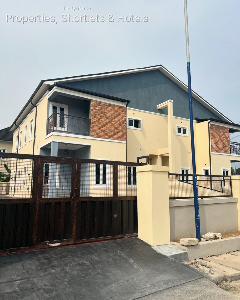 Semi detached brand new 4 bedroom duplex