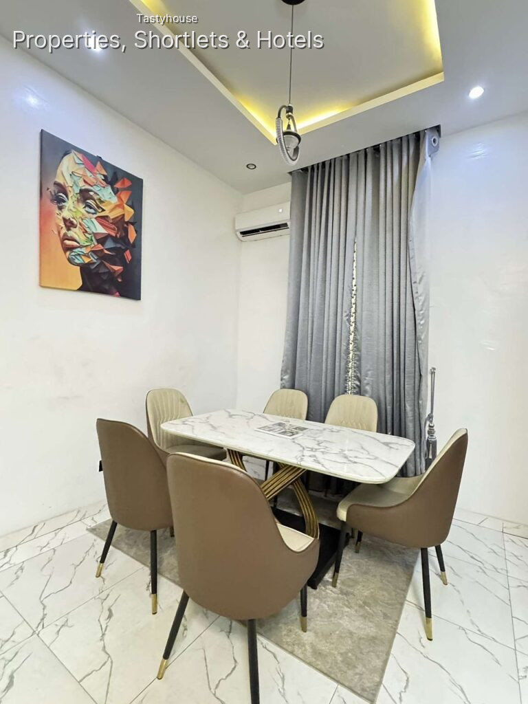 4 Bedroom Fully Furnished semi Detached Duplex with bq