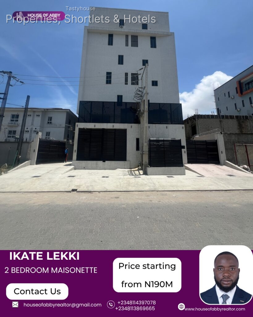 2 Bedroom Maisonette For Sales &Rent