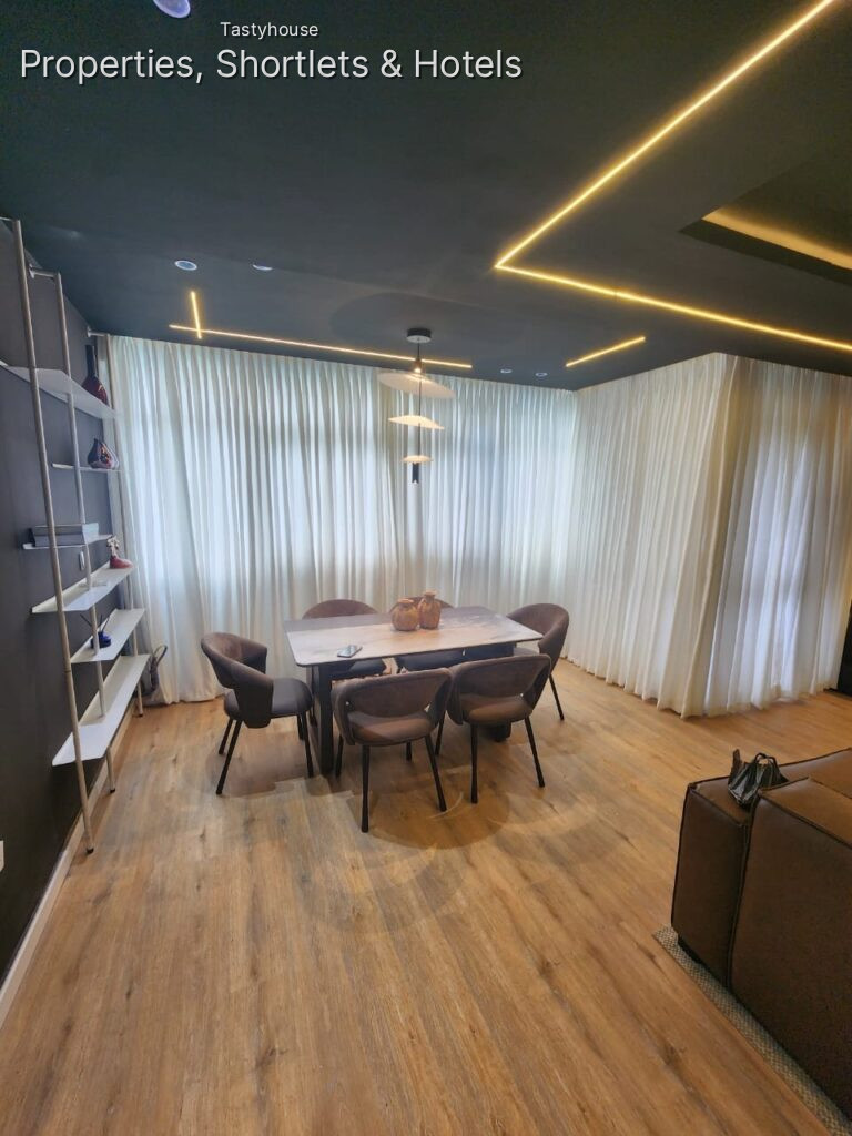 Fully furnished 3-bedroom apartment