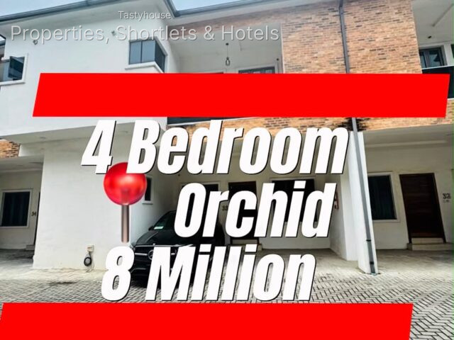 Newly built 4 bedroom Terrace duplex