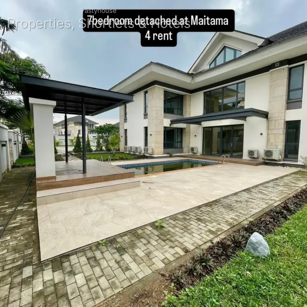 Tastefully Finished and Luxury 7BedroomContemporary Fully Detached Duplex