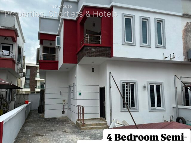 4 Bedroom Semi Detached Duplex