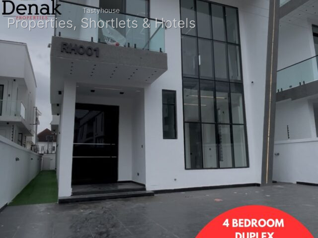 4 Bedroom duplex