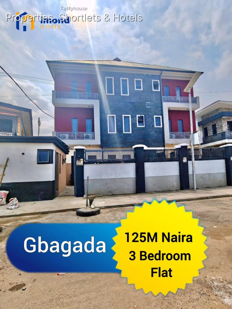 Newly built modern 3 bedroom flat