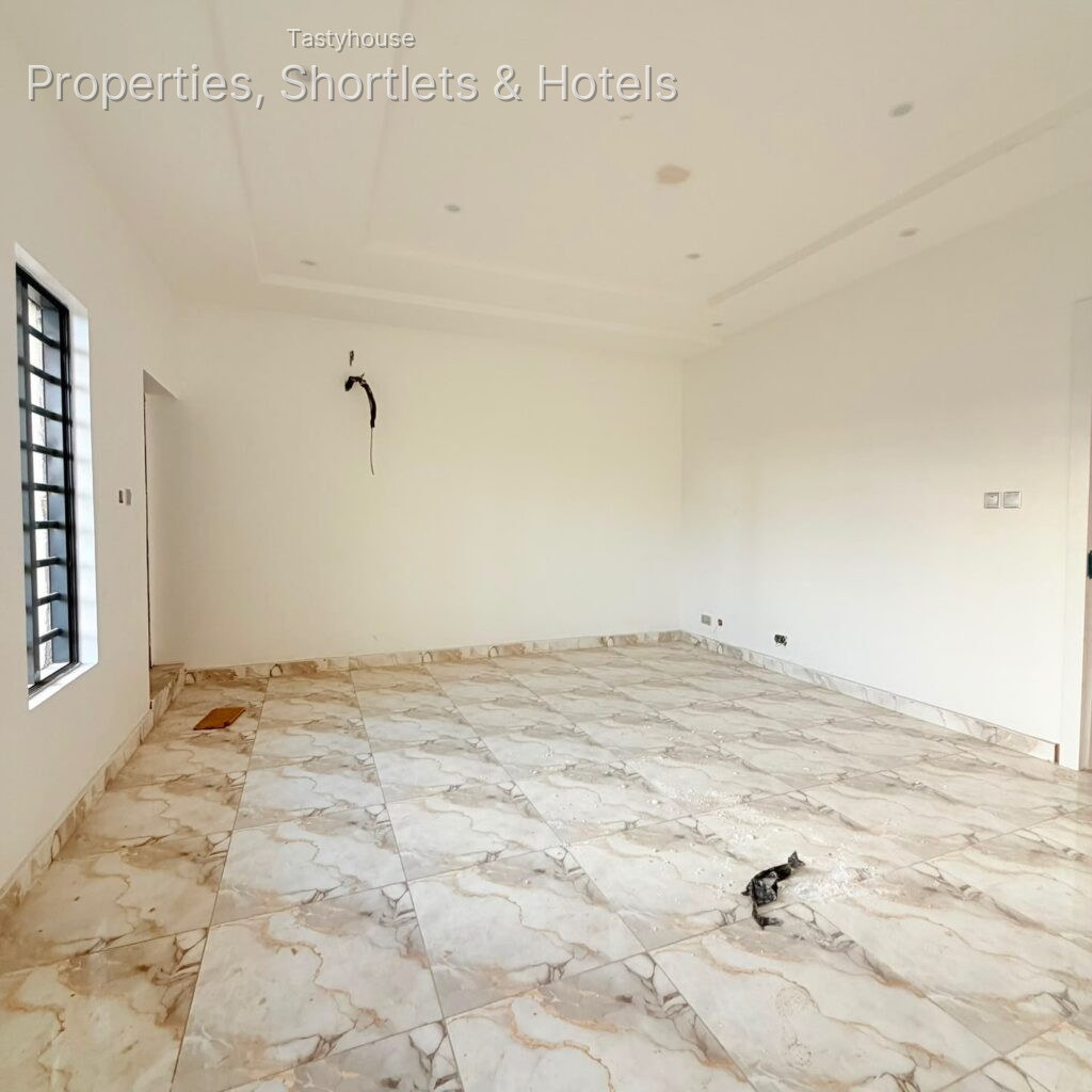 NEWLY BUILT 4 BEDROOM SEMI DETACHED DUPLEX WITH A ROOM BQ