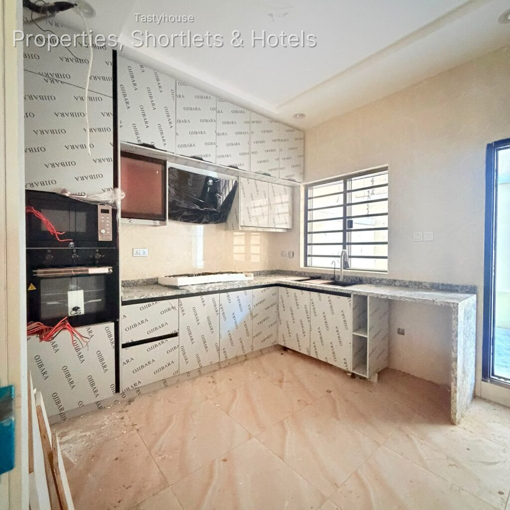 NEWLY BUILT 4 BEDROOM SEMI DETACHED DUPLEX WITH A ROOM BQ