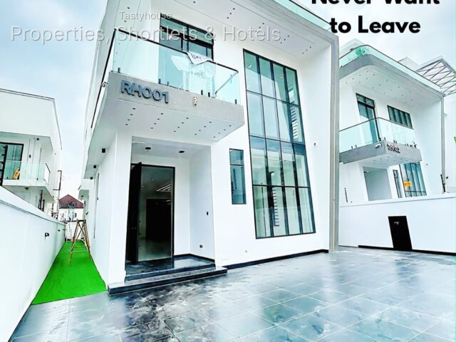finished 5 bedrooms detached duplex