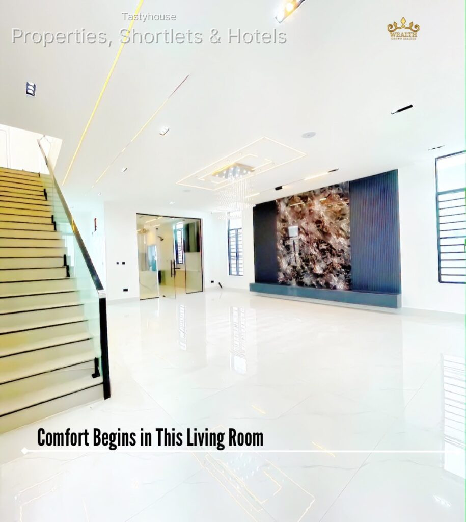 finished 5 bedrooms detached duplex