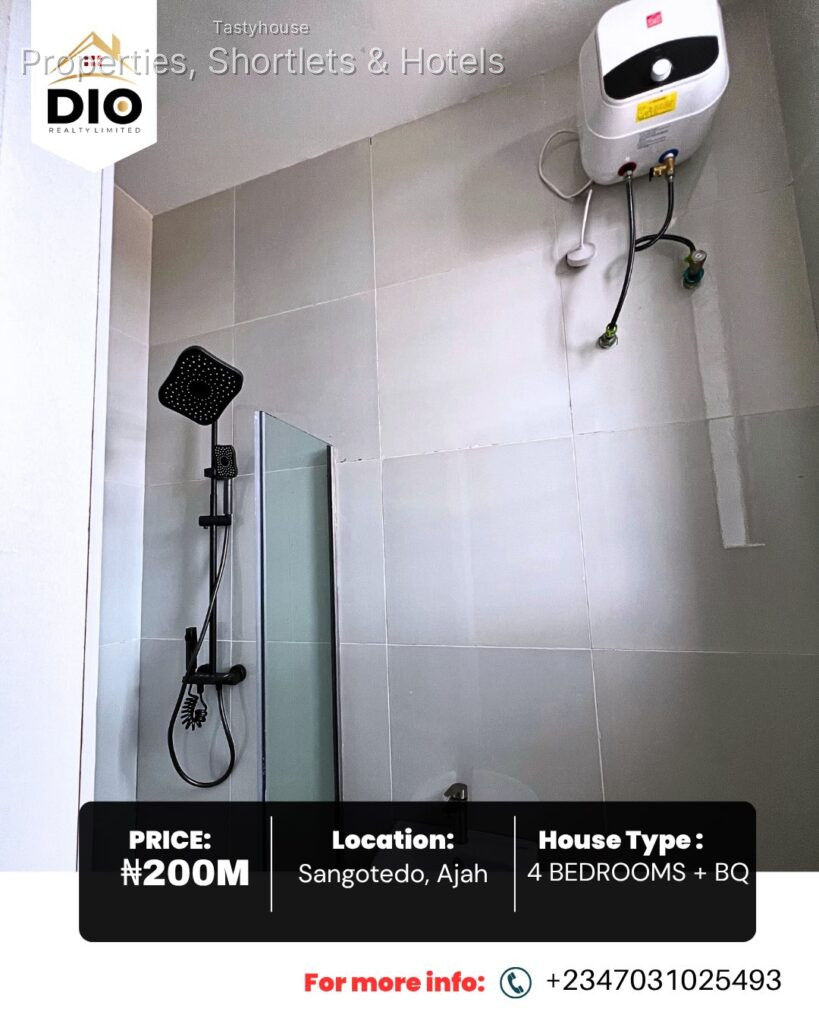 Spacious 4-Bedroom Fully Detached Duplex