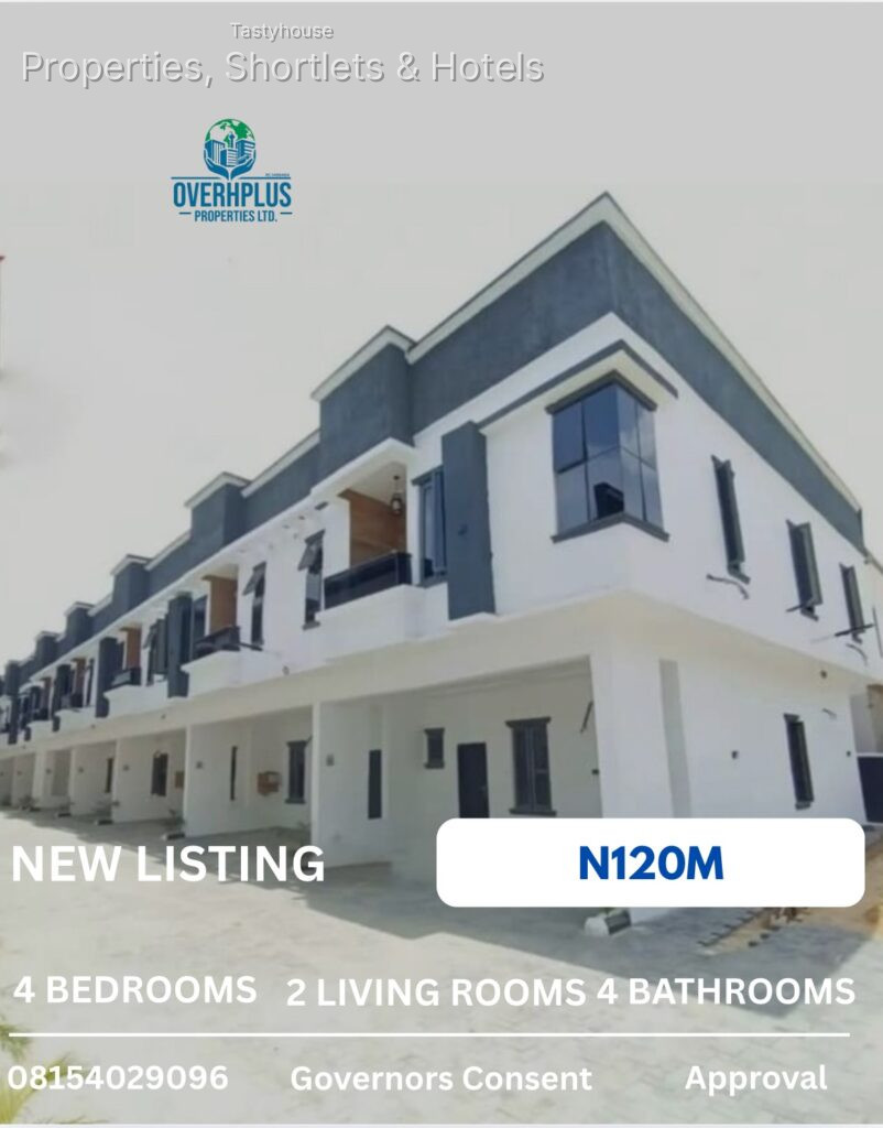 4-Bedroom Terrace Duplex