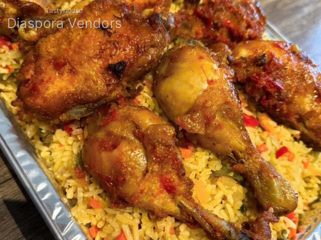 Shrimp Fried Rice & 8 Pieces of Chicken