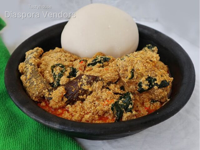 Fufu & Egusi Soup