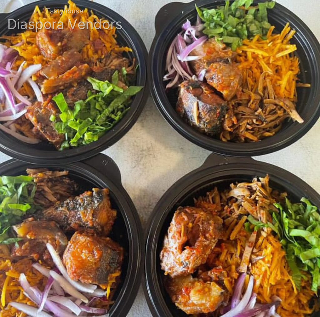 African Salad and Ugba