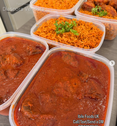 Nigerian Jollof Rice & Tomato Stew Meal Prep Combo