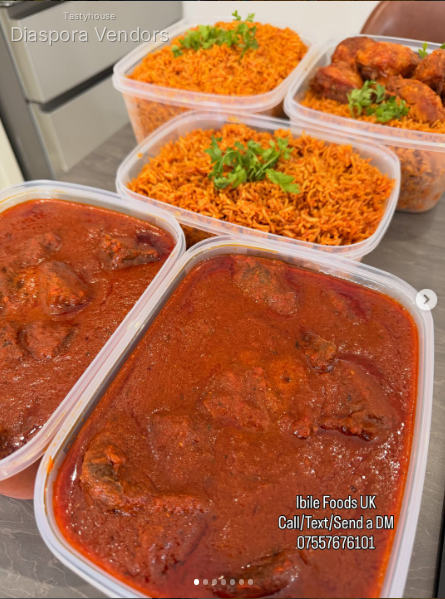 Nigerian Jollof Rice & Tomato Stew Meal Prep Combo
