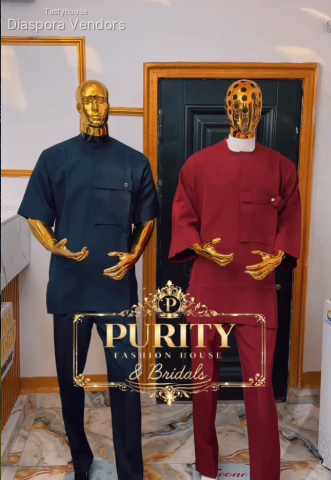 Two-Piece Men’s Kaftan Set