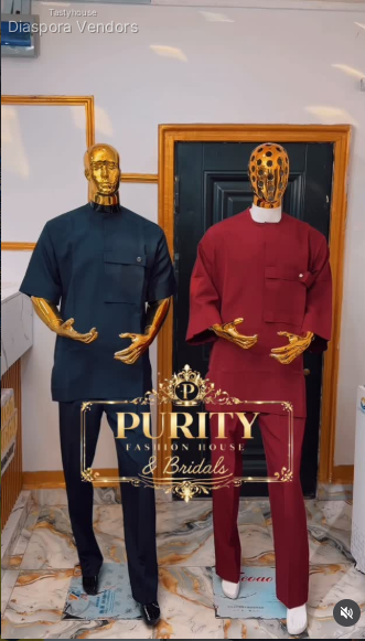 Two-Piece Men’s Kaftan Set
