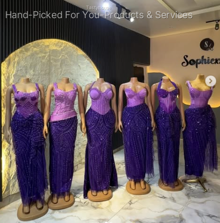 Embroidered Aso-Ebi