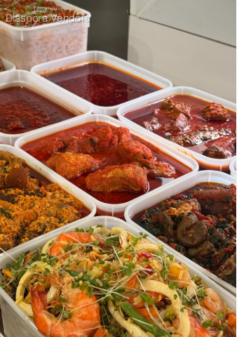 Nigerian Food Platters