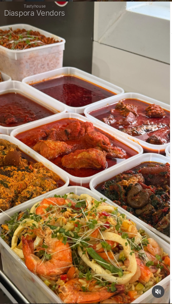 Nigerian Food Platters