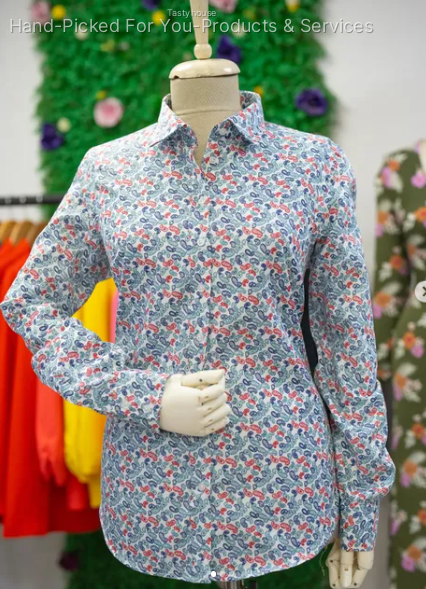 Paisley Shirt for Women