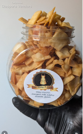 Crispy Milky Chin-Chin Flakes