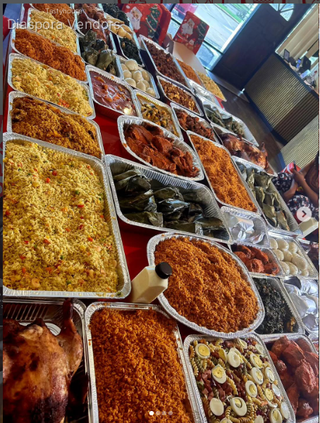 Nigerian Jollof, Fried Rice, Soups & Proteins