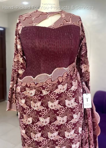 Aso Ebi Lace Dress
