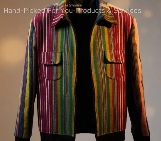 OBA Asooke Jacket with Zip