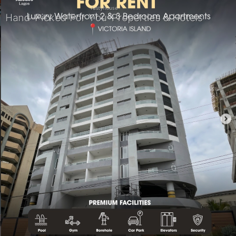 3-Bedroom Waterfront Apartment for Rent