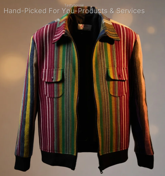OBA Asooke Jacket with Zip