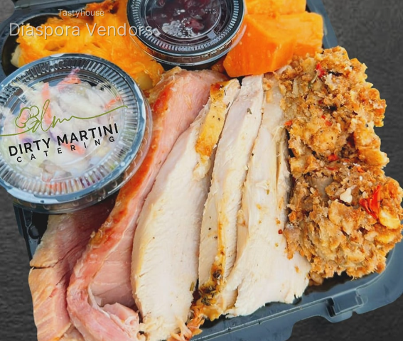 Roasted Turkey, Glazed Ham & Sides