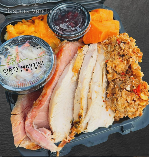 Roasted Turkey, Glazed Ham & Sides
