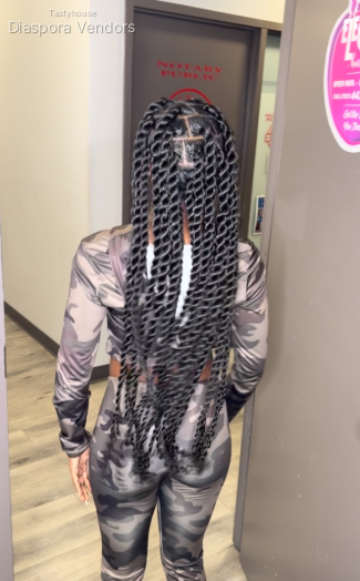 Jumbo Senegalese Twist – Butt Length