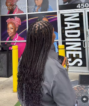 Waist-Length Knotless Braids