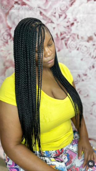 Knotless Goddess Braids