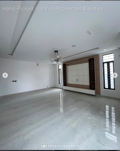 Contemporary 5-Bedroom Fully Detached Duplex with Pool & Cinema