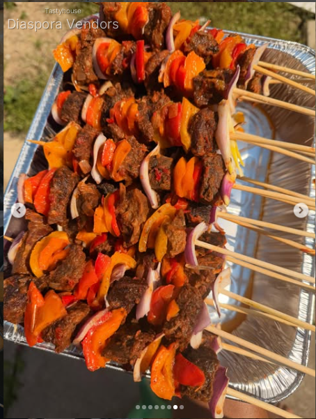 Jollof Rice & Protein Tray