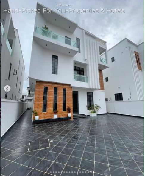 Contemporary 5-Bedroom Fully Detached Duplex with Pool & Cinema