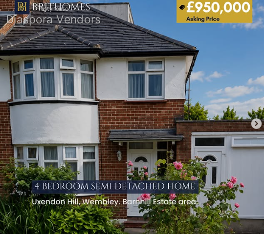 4-Bedroom House for Sale – Brithomes UK