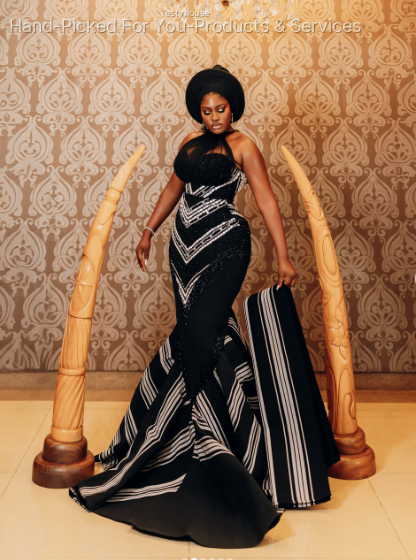 The Tiv Bride Traditional Outfit