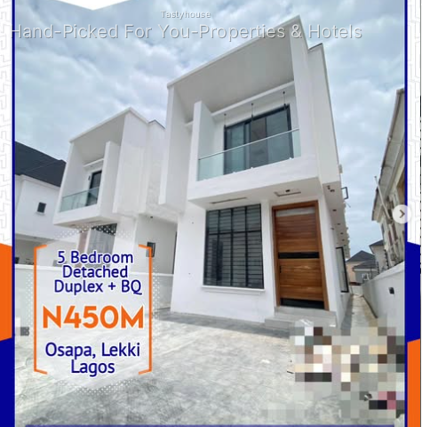 5-Bedroom Detached Duplex with BQ