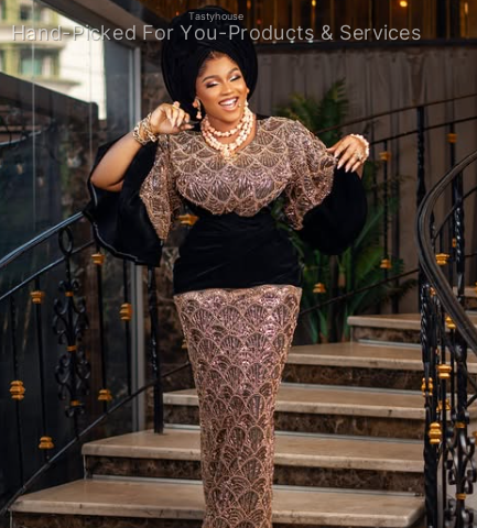 Black Luxury Traditional and Contemporary Outfit