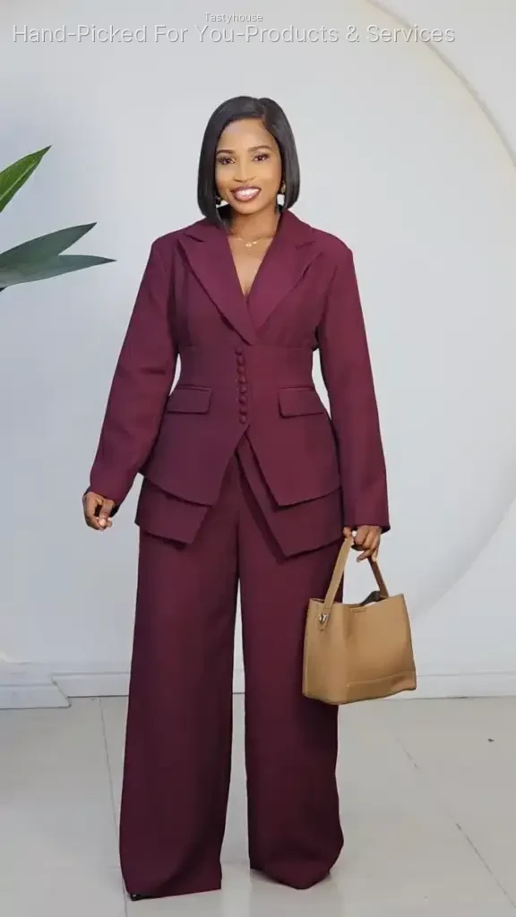 Posh n Sassy 3-in-1 Jacket & Pant Set 3107