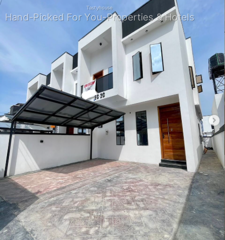 4-Bedroom Terrace Duplex with Private Compound