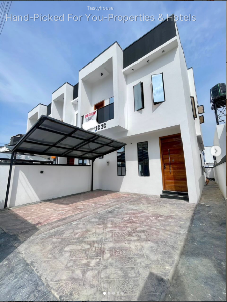 4-Bedroom Terrace Duplex with Private Compound