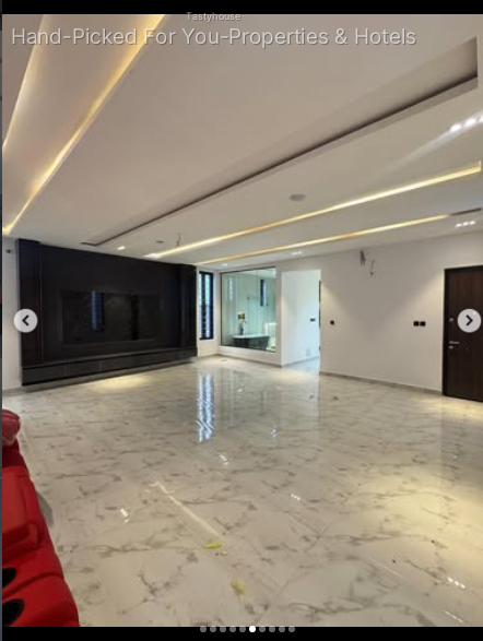 5-Bedroom Detached Duplex with Cinema & Swimming Pool