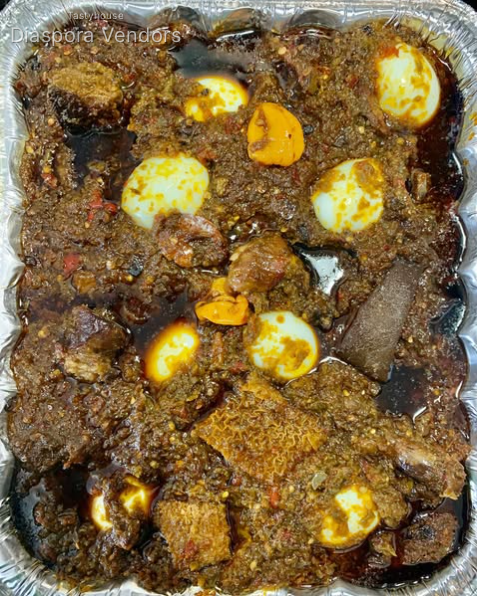 NaijaCravings Ayamase (Ofada Stew)
